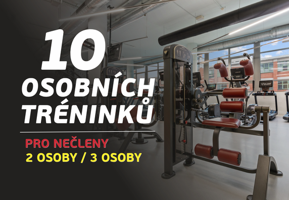 10 Osobních tréninků PÁR - pro nečleny