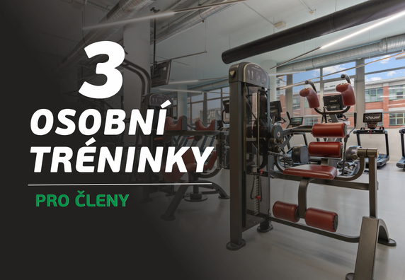 3 Osobní tréninky - pro členy
